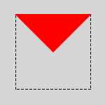 CSSで三角を作る5